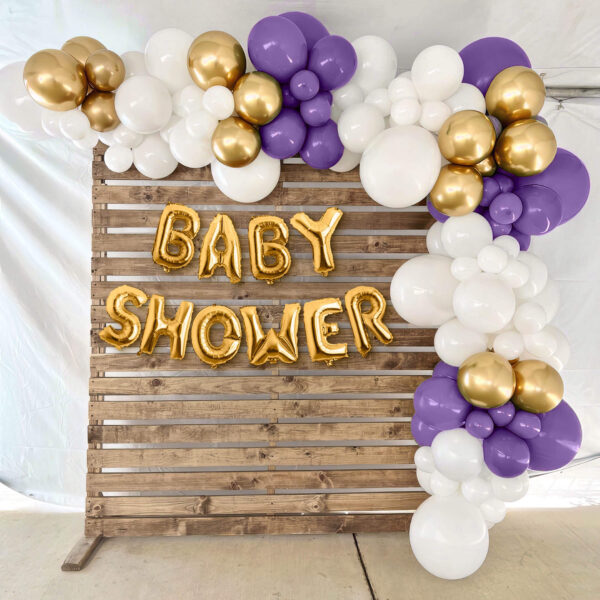 elegany baby shower decor